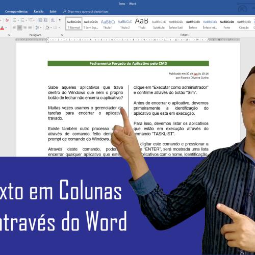 Como Dividir Texto Em Duas Ou Mais Colunas No Word E Images